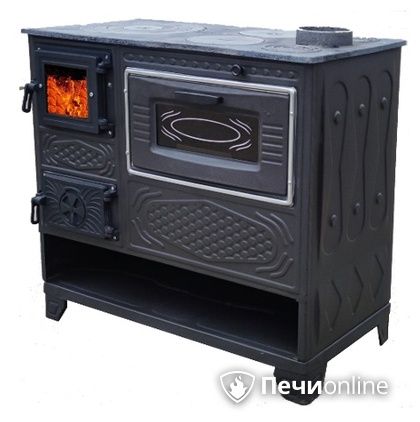 Отопительно-варочная печь МастерПечь ПВ-05С с духовым шкафом, 8.5 кВт в Пензе